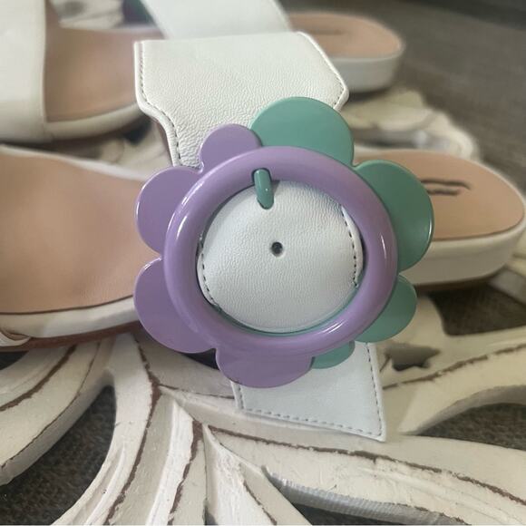 Kate Spade Tabi Flower Sandals Shoes Women’s 6 NEW - Picture 3 of 9